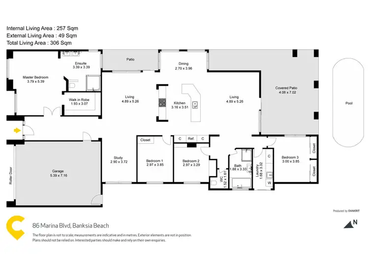 Floorplan of Homely house listing, 86 Marina Boulevard, Banksia Beach QLD 4507