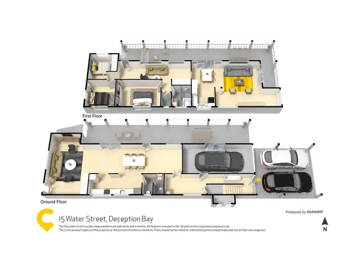 Floorplan of Homely house listing, 15 Water Street, Deception Bay QLD 4508