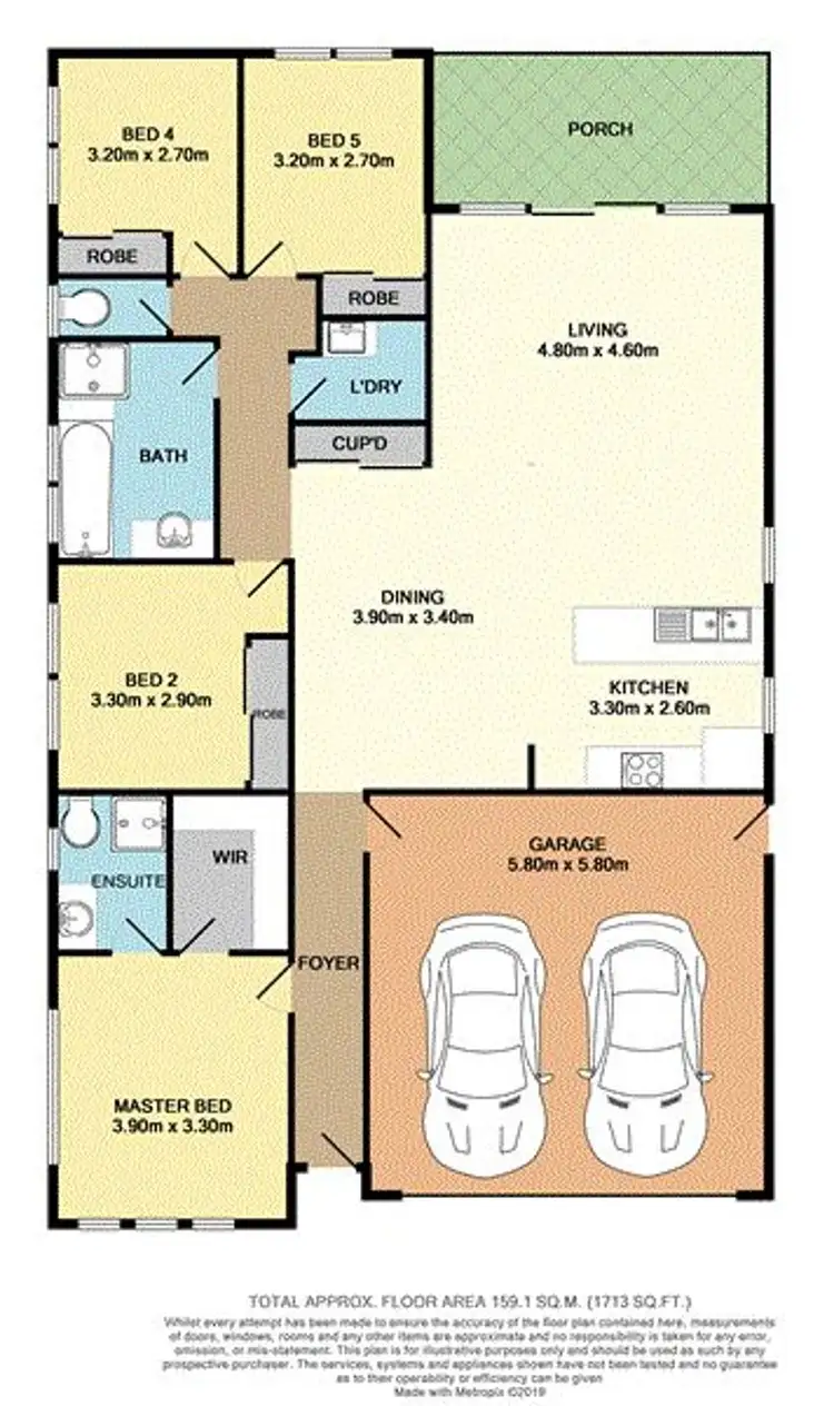 Floorplan of Homely house listing, 31 Bells Reach Drive, Caloundra West QLD 4551
