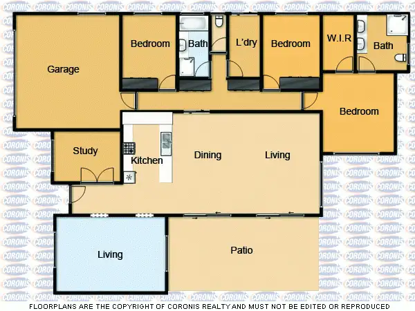 Floorplan of Homely house listing, 7 Glenveagh Place, Kallangur QLD 4503