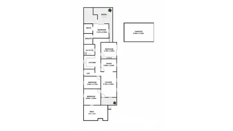 Floorplan of Homely house listing, 2 Nixon Street, Virginia QLD 4014