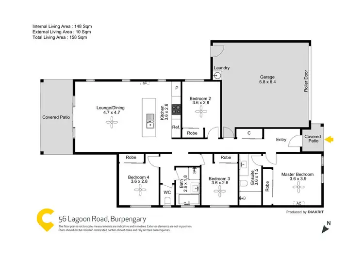 Floorplan of Homely house listing, 56 Lagoon Road, Burpengary QLD 4505