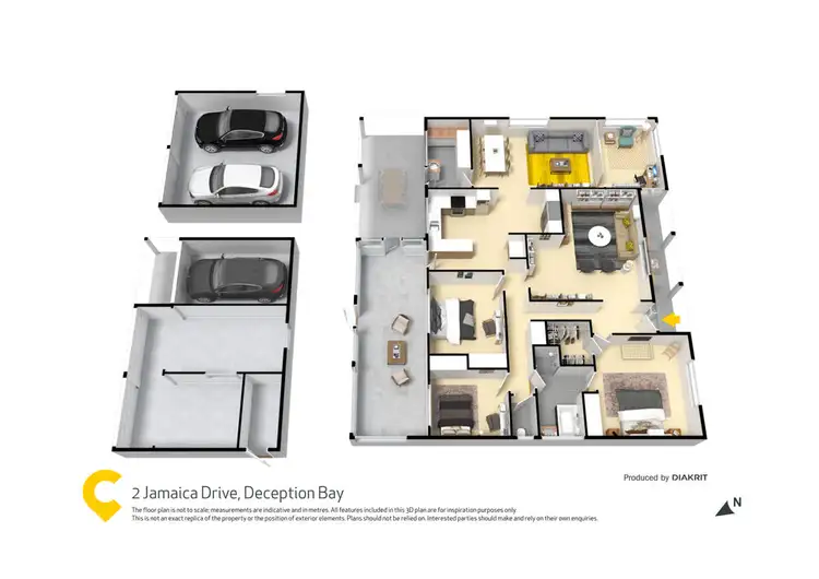 Floorplan of Homely house listing, 2 Jamaica Drive, Deception Bay QLD 4508