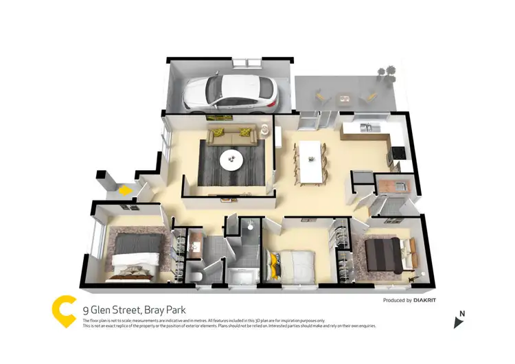 Floorplan of Homely house listing, 9 Glen Street, Bray Park QLD 4500
