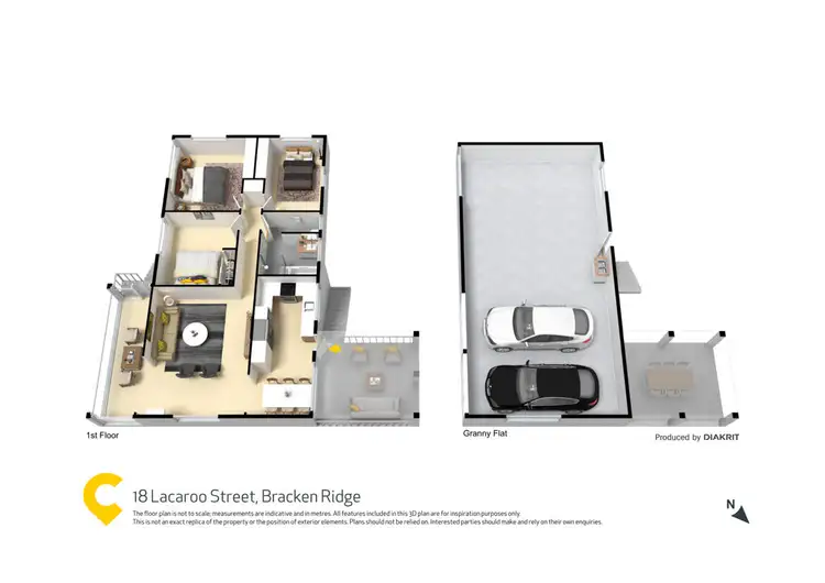 Floorplan of Homely house listing, 18 Lacaroo Street, Bracken Ridge QLD 4017