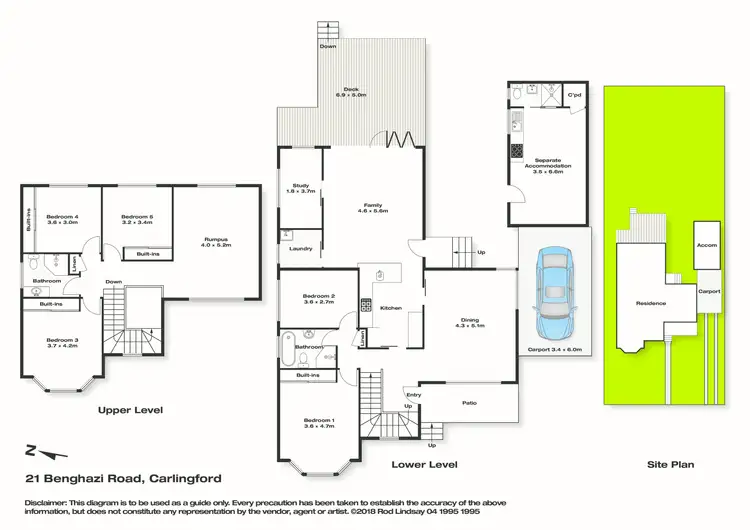 Floorplan of Homely house listing, 21 Benghazi Road, Carlingford NSW 2118