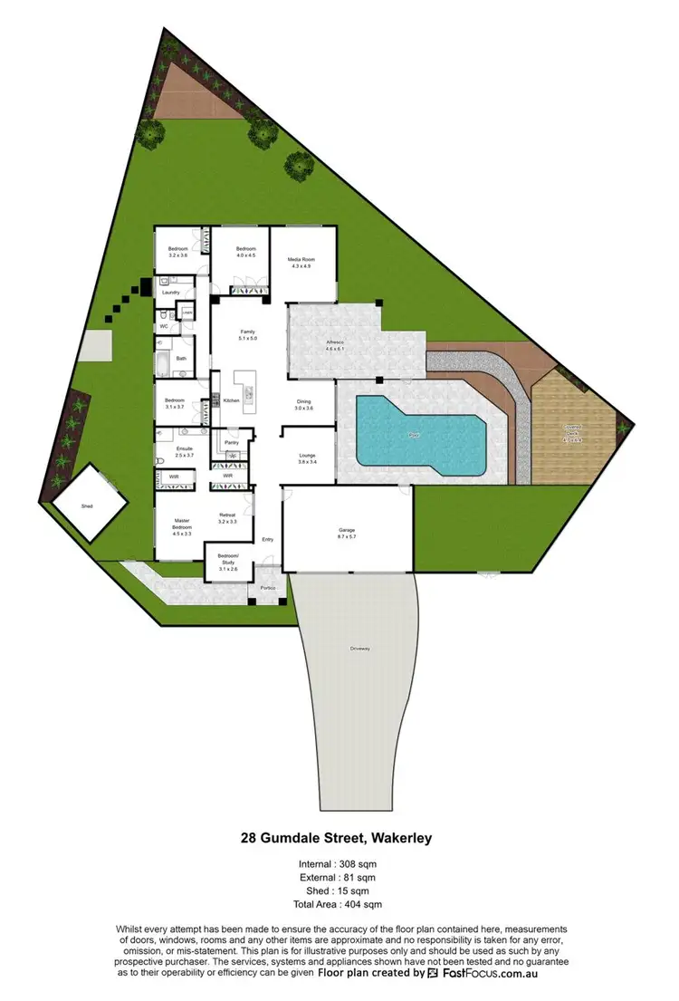 Floorplan of Homely house listing, 28 Gumdale Street, Wakerley QLD 4154