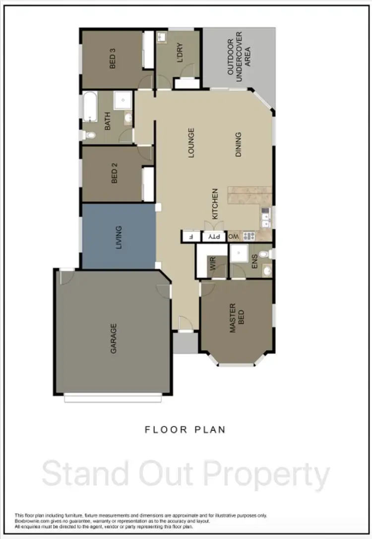 Floorplan of Homely house listing, 22 Smout Court, Sandstone Point QLD 4511