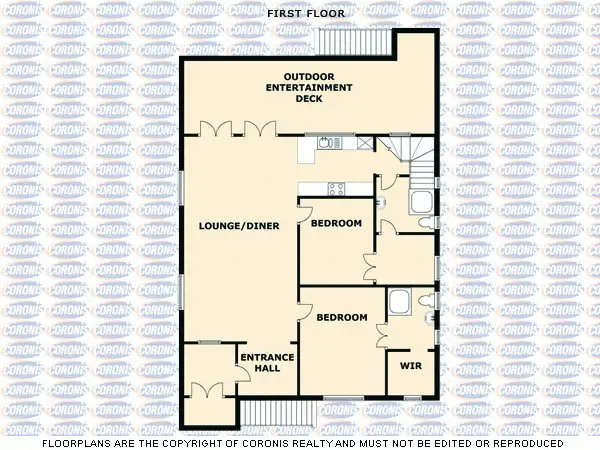 Floorplan of Homely house listing, 23 Monro Street, Kelvin Grove QLD 4059