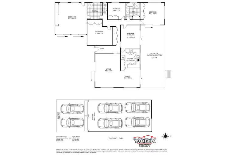 Floorplan of Homely house listing, 74 Goombungee Meringandan Road, Meringandan West QLD 4352