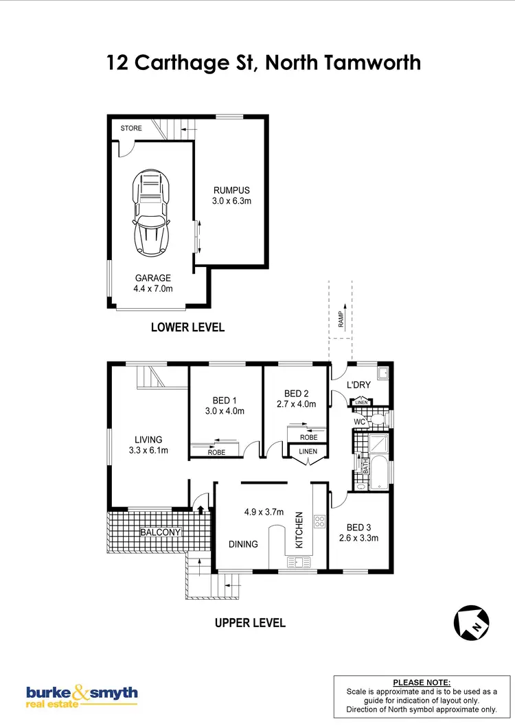 Floorplan of Homely house listing, 12 Carthage Street, Tamworth NSW 2340