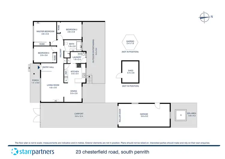 Floorplan of Homely house listing, 23 Chesterfield Road, South Penrith NSW 2750