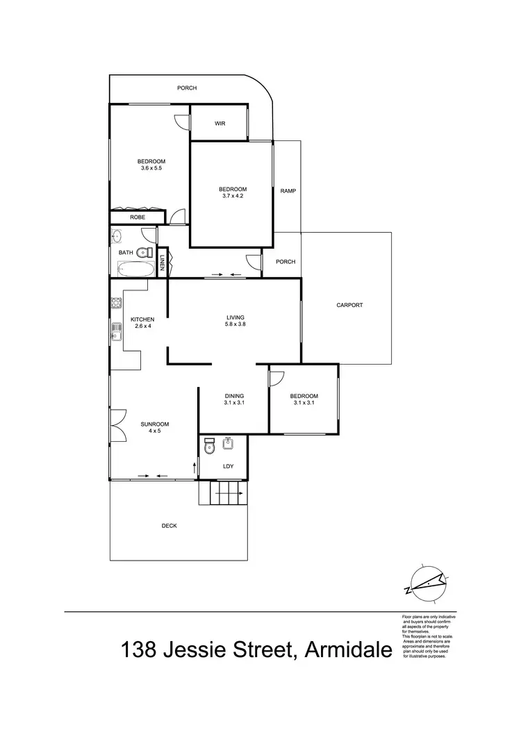Floorplan of Homely house listing, 138 Jessie Street, Armidale NSW 2350
