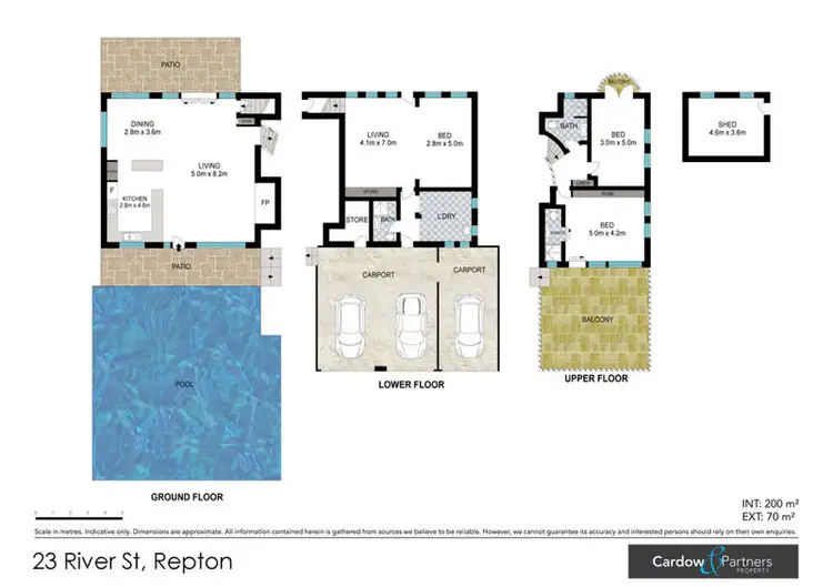 Floorplan of Homely house listing, 23 River Street, Repton NSW 2454