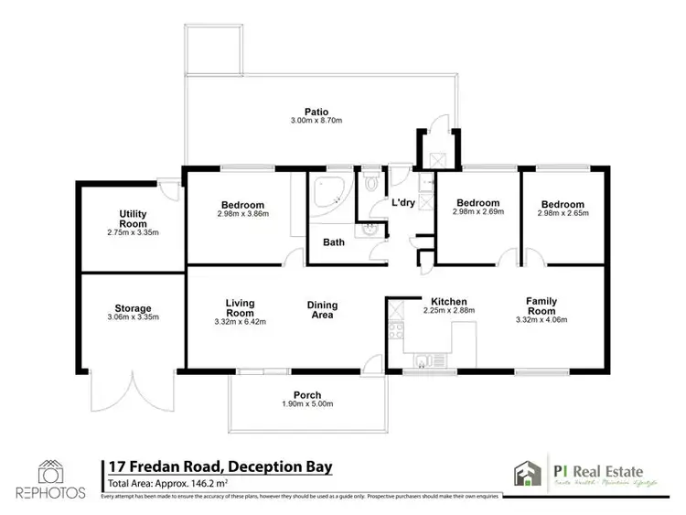 Floorplan of Homely house listing, 17 Fredan Road, Deception Bay QLD 4508
