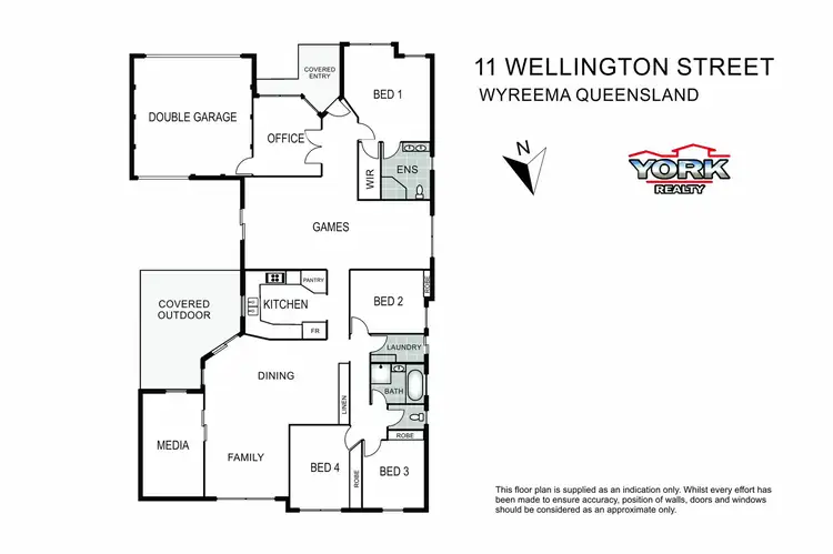 Floorplan of Homely house listing, 11 Wellington Street, Wyreema QLD 4352