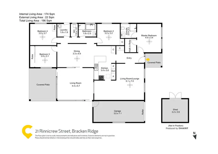 Floorplan of Homely house listing, z21 Rinnicrew Street, Bracken Ridge QLD 4017