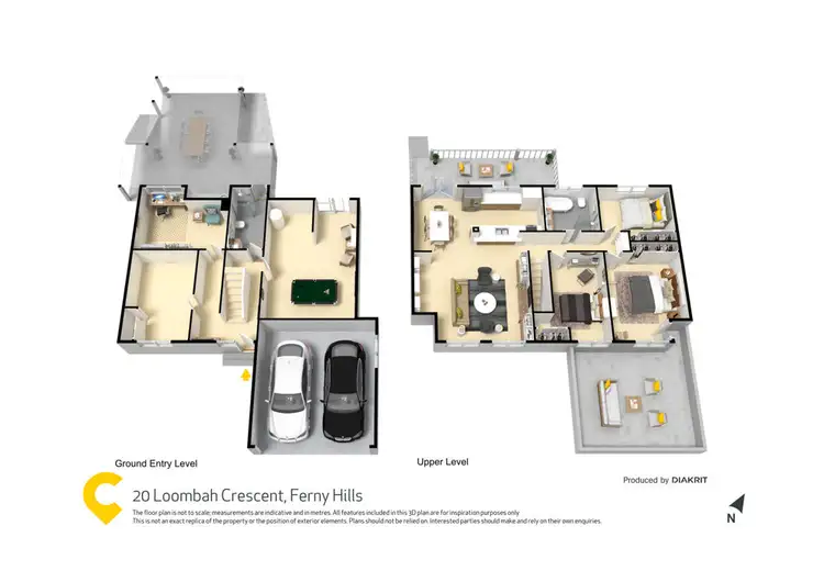 Floorplan of Homely house listing, 20 Loombah Crescent, Ferny Hills QLD 4055
