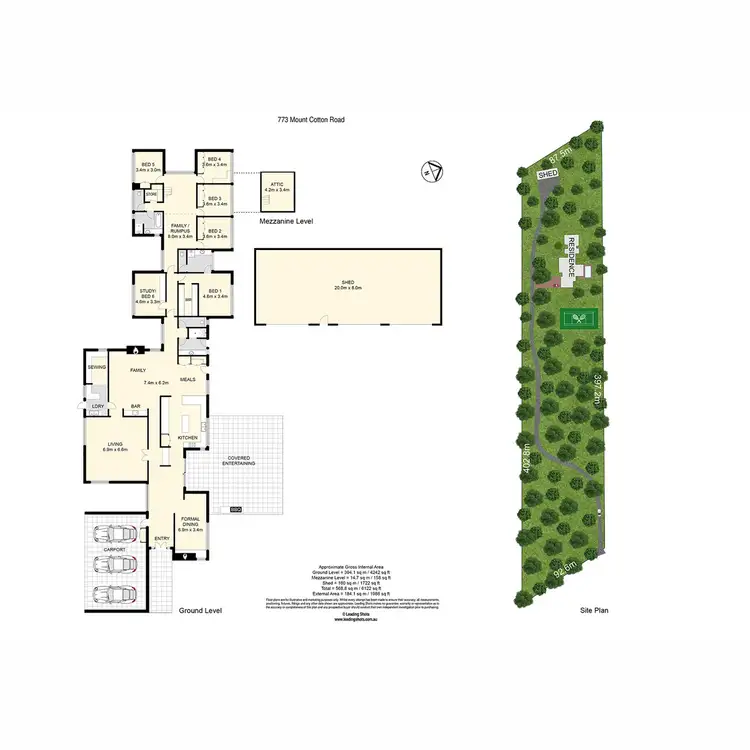 Floorplan of Homely house listing, 773 Mount Cotton Road, Sheldon QLD 4157