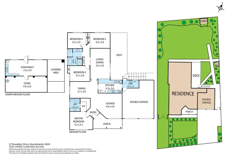 Floorplan of Homely house listing, 27 Brooklyn Drive, Bourkelands NSW 2650