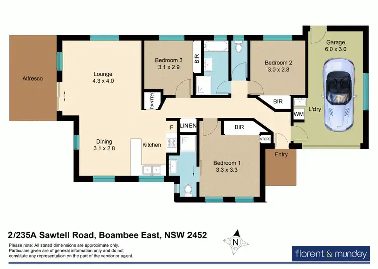 Floorplan of Homely villa listing, 2/235A Sawtell Rd, Boambee East NSW 2452