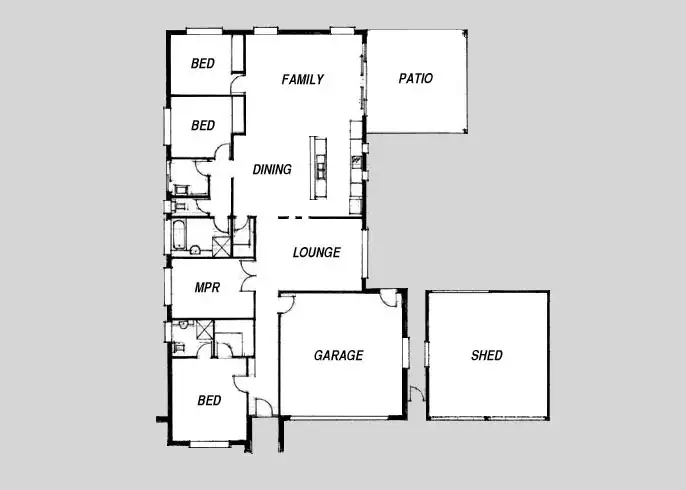 Floorplan of Homely house listing, 60 Woodcroft Street, Bracken Ridge QLD 4017