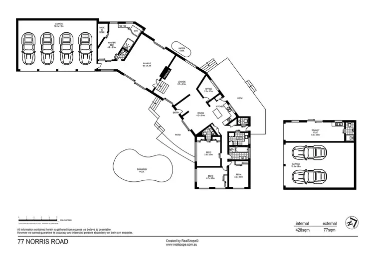 Floorplan of Homely house listing, 77 Norris Road, Bracken Ridge QLD 4017
