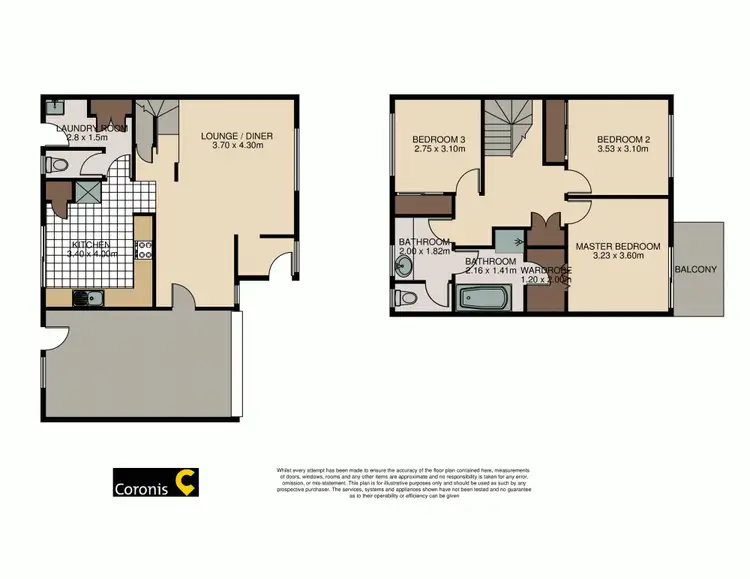 Floorplan of Homely townhouse listing, 40/380 Nottingham Road, Parkinson QLD 4115