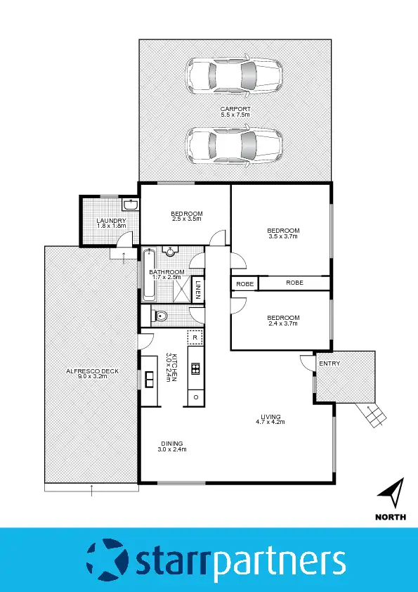 Floorplan of Homely house listing, 8 Maurice Street, St Clair NSW 2759