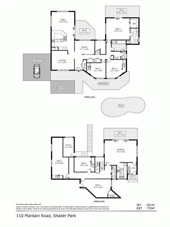 Floorplan of Homely house listing, 110 Plantain Rd, Shailer Park QLD 4128