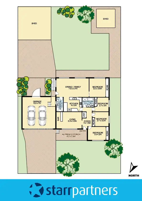 Floorplan of Homely house listing, 22 Astwood Street, Colyton NSW 2760