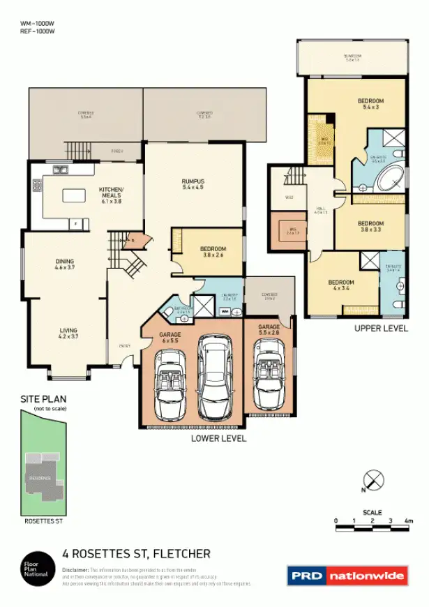 Floorplan of Homely house listing, 4 Rosettes Street, Fletcher NSW 2287