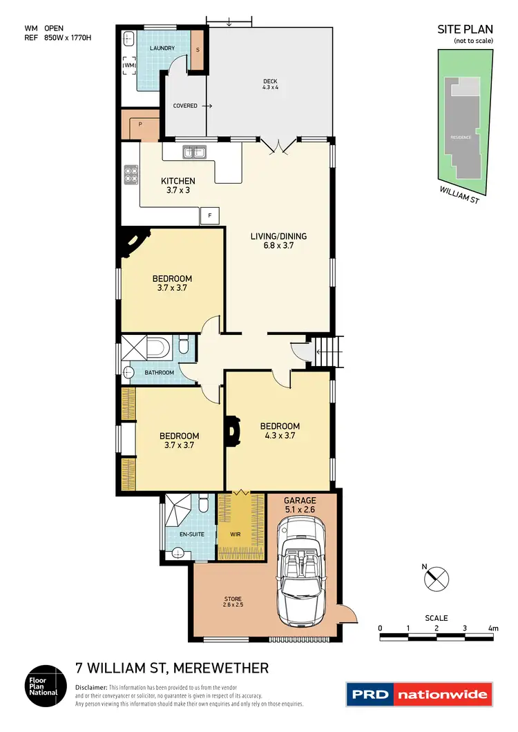 Floorplan of Homely house listing, 7 William Street OLD, Merewether NSW 2291