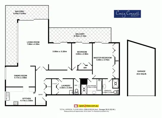 Floorplan of Homely unit listing, 52/20 Bonner Avenue, Manly NSW 2095