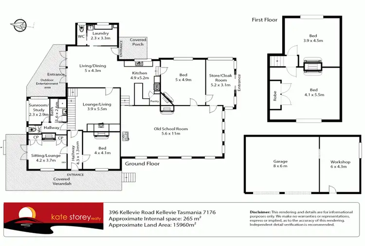 Floorplan of Homely house listing, 396 Kellevie Road, Kellevie TAS 7176