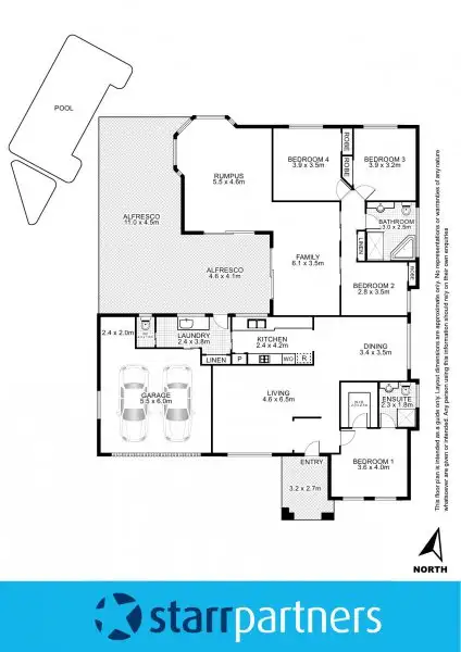 Floorplan of Homely house listing, 7 Calais Place, Erskine Park NSW 2759