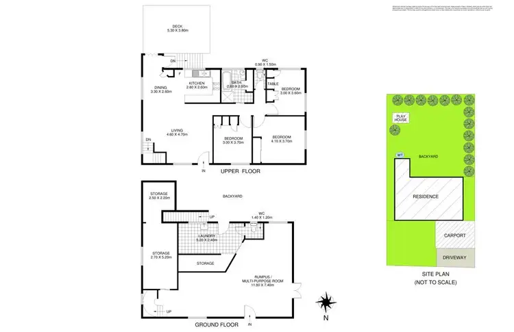 Floorplan of Homely house listing, 11 Bolong Crescent, Ferny Hills QLD 4055
