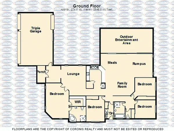 Floorplan of Homely house listing, 8 Katelyn Court, Cashmere QLD 4500