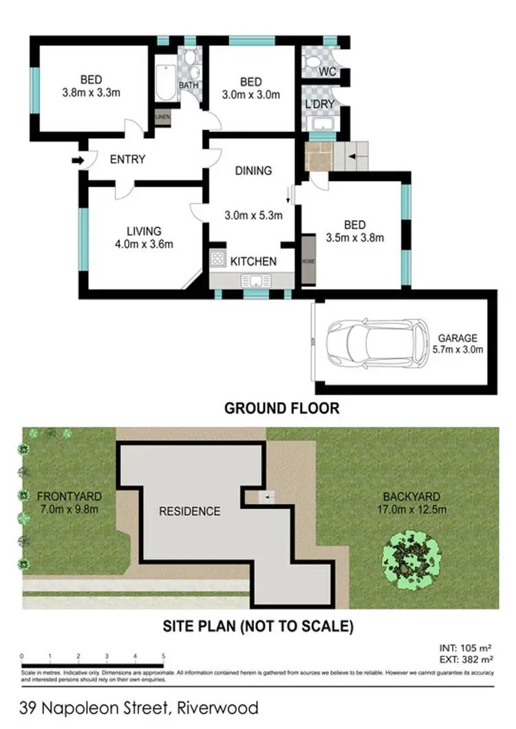Floorplan of Homely house listing, 39 Napoleon Street, Riverwood NSW 2210