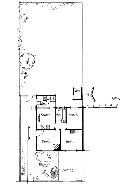 Floorplan of Homely house listing, 6 Yarrabin st, Brunswick West VIC 3055