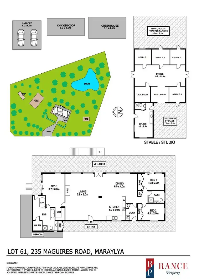 Floorplan of Homely house listing, Lot 61, 235 Maguires Road, Maraylya NSW 2765
