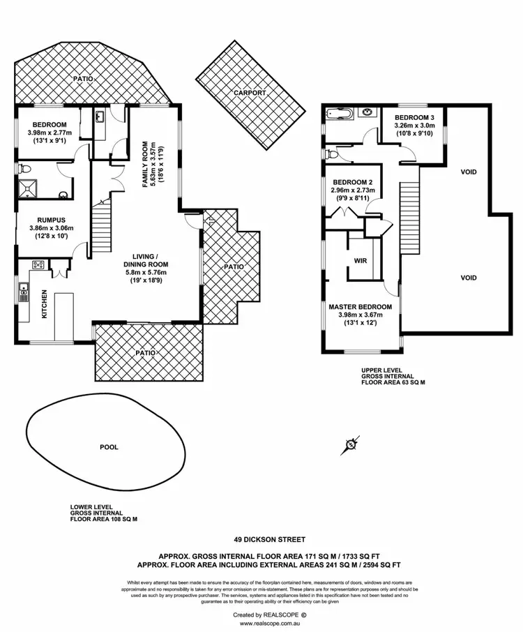 Floorplan of Homely house listing, 49 Dickson Street, Brighton QLD 4017