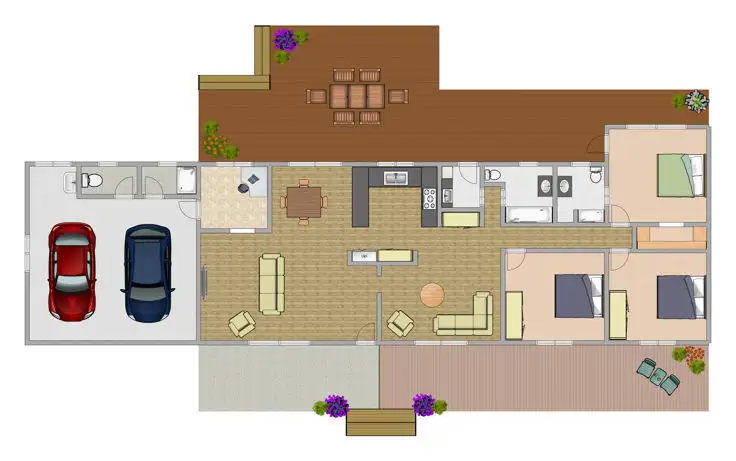 Floorplan of Homely house listing, 10-12 Hereford Drive, Kureelpa QLD 4560
