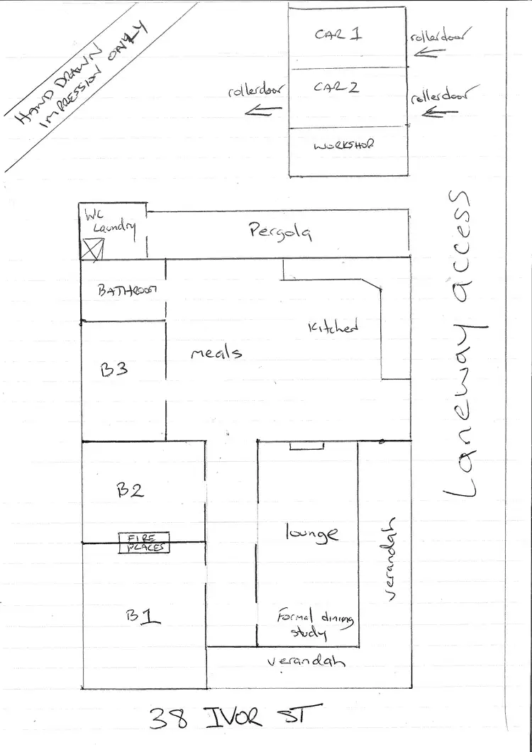Floorplan of Homely house listing, 38 Ivor St, Henty NSW 2658