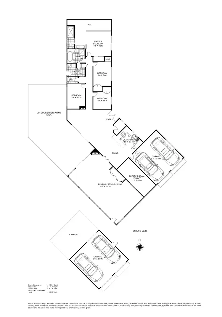 Floorplan of Homely house listing, Address available on request