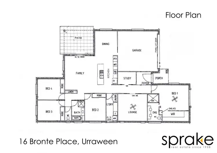 Floorplan of Homely house listing, 16 Bronte Place, Urraween QLD 4655
