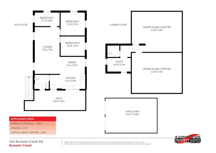 Floorplan of Homely house listing, 263 Booerie Creek Rd, Booerie Creek NSW 2480