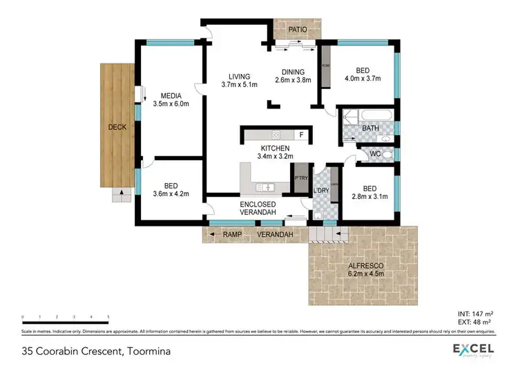 Floorplan of Homely house listing, 35 Coorabin Crescent, Toormina NSW 2452