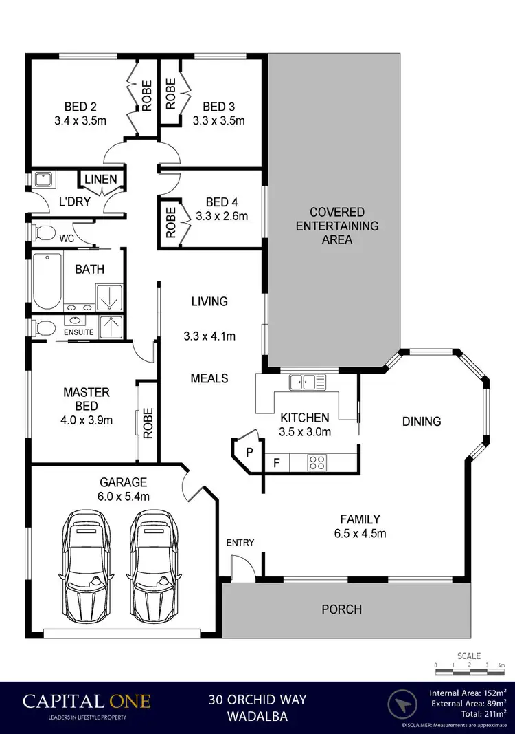 Floorplan of Homely house listing, 30 Orchid Way, Wadalba NSW 2259
