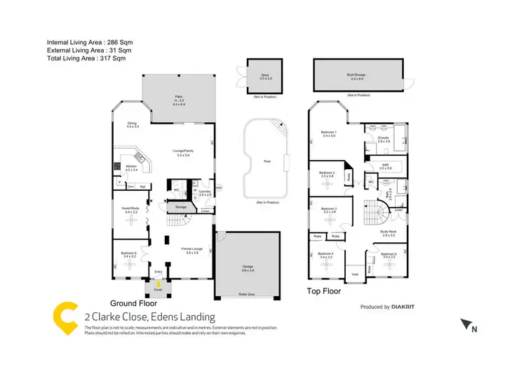 Floorplan of Homely house listing, 2 Clarke Close, Edens Landing QLD 4207